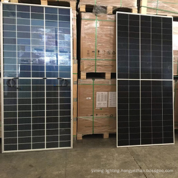 330W/ Trina Class B 9BB/monocrystalline half cell /black frame white /1 pallet 10 panels/ solar renew panel energy cell